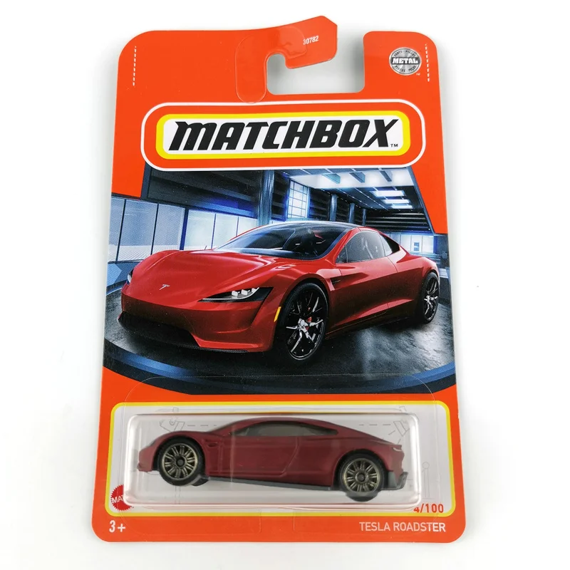 Модель автомобиля TESLA ROADSTER 1/64 из металлического сплава под давлением - купить по