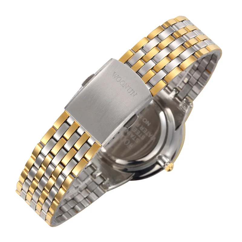 

2020 Business Man Watch Top Brand Luxury Quartz Stainless Steel Watch Men Gold Watch Ultra Thin Watches For Men reloj de hombre