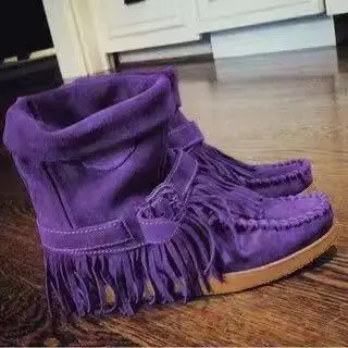 2021 женские ботинки с бахромой соблазнительные модные мотоциклетные пряжкой на