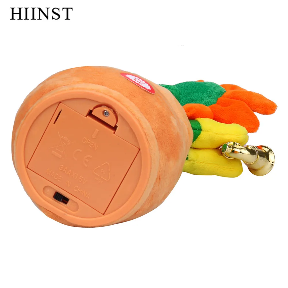 HIINST вокальные игрушки электрические 60 песен пение танцевальный цветок музыка