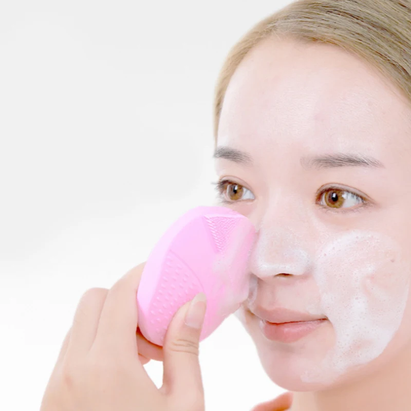 Миниатюрный Электрический Ультразвуковой косметический инструмент Силиконовый