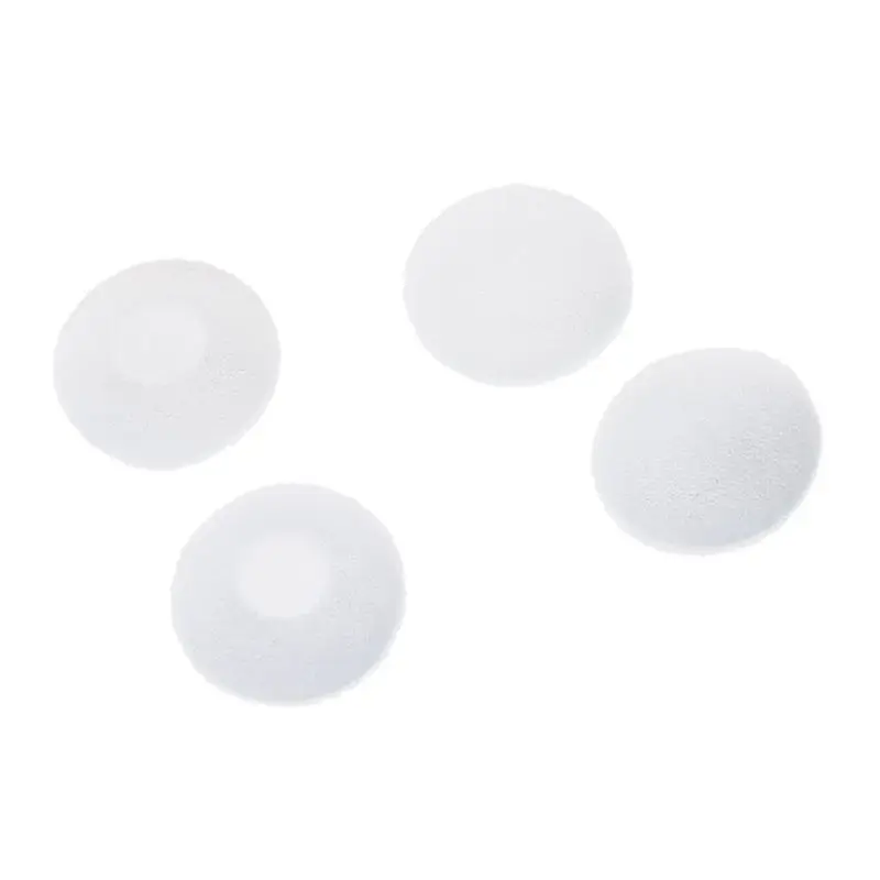 100 шт. белая мягкая губка наушники ушной вкладыш замена крышки|Аксессуары для