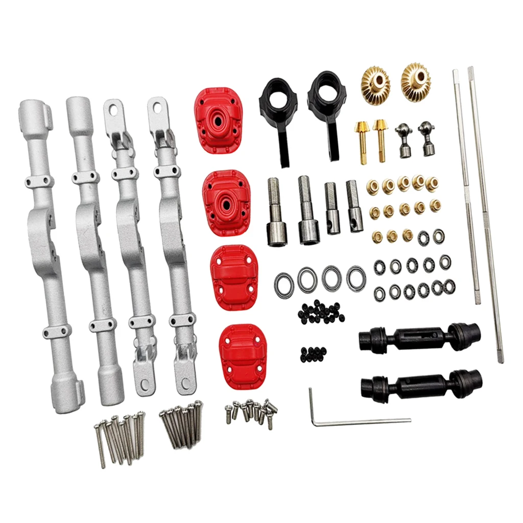 

1:12 RC Drive Shaft Front and Rear Housing Assembly Kit for MN45 MN96 DIY