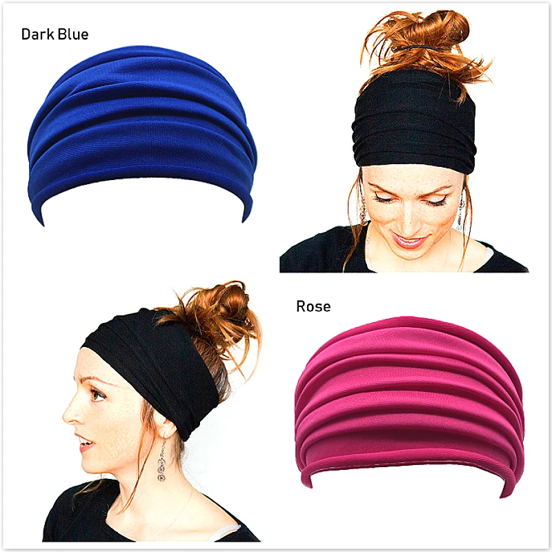 Повязка для волос эластичная Нескользящая 13 кол |