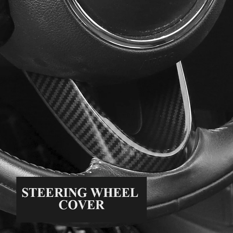 1 шт. наклейка на рулевое колесо из АБС-углеродного волокна декоративные ракушки