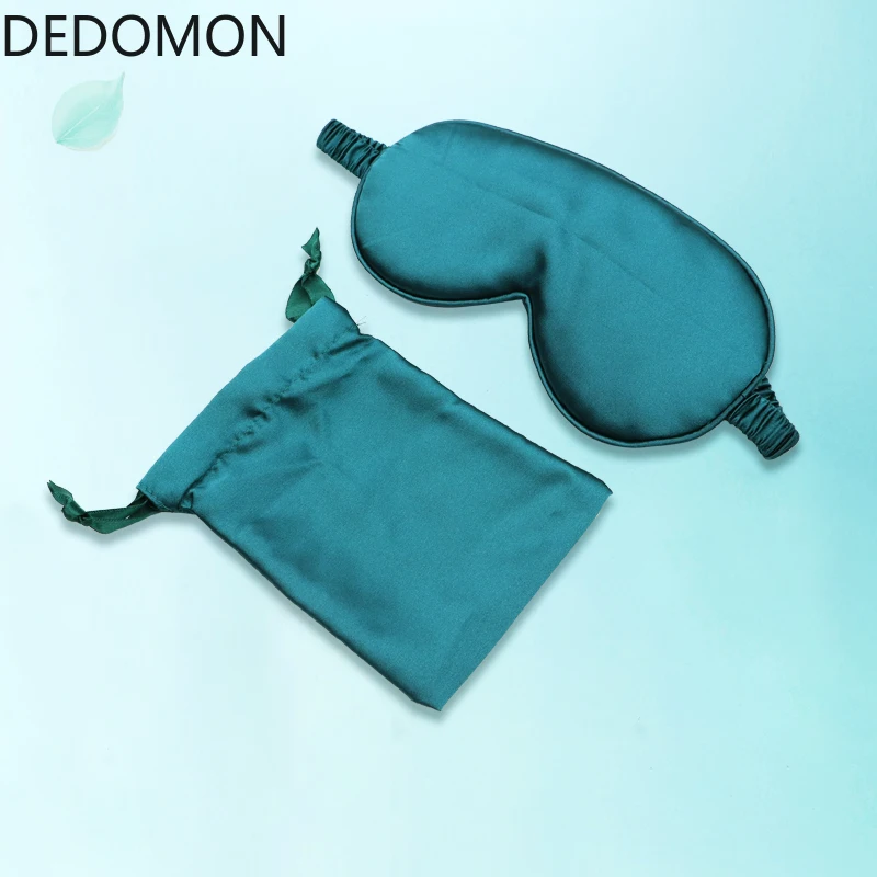 Маска для сна шелковая двухсторонняя затеняющая маска глаз повязка на глаза