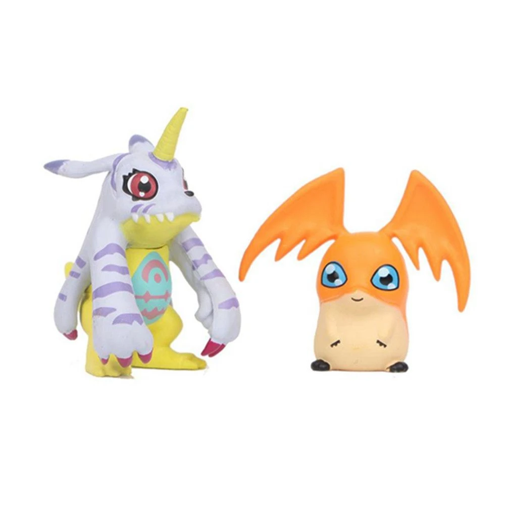Фигурки героев мультфильмов Digimon агумон варгреймон габумон пальмон тентомон