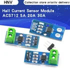 Модуль датчика тока зала ACS712, модуль ACS712 для Arduino 5A 20A 30A
