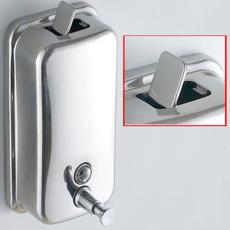 Настенный дозатор жидкого мыла 500/800/1000 мл|bathroom accessories|bathroom wall accessoriesstainless bathroom
