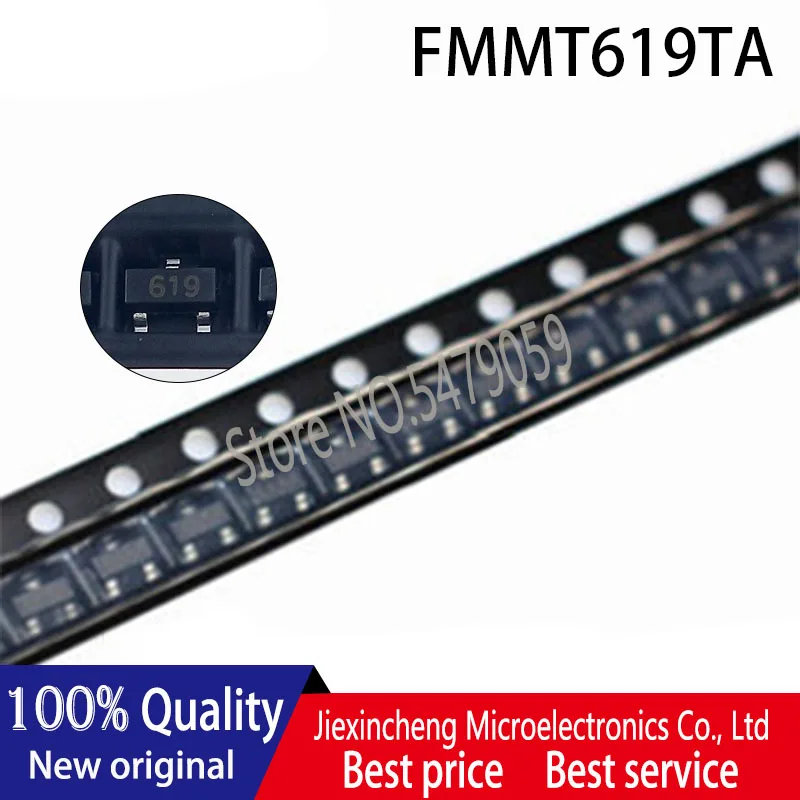 50шт. FMMT619TA 619 FMMT718TA 718 FMMT717TA 717 FMMT415TA 415 FMMT417TA 417 FMMT491TA 491 транзистор SOT23-3 Новый