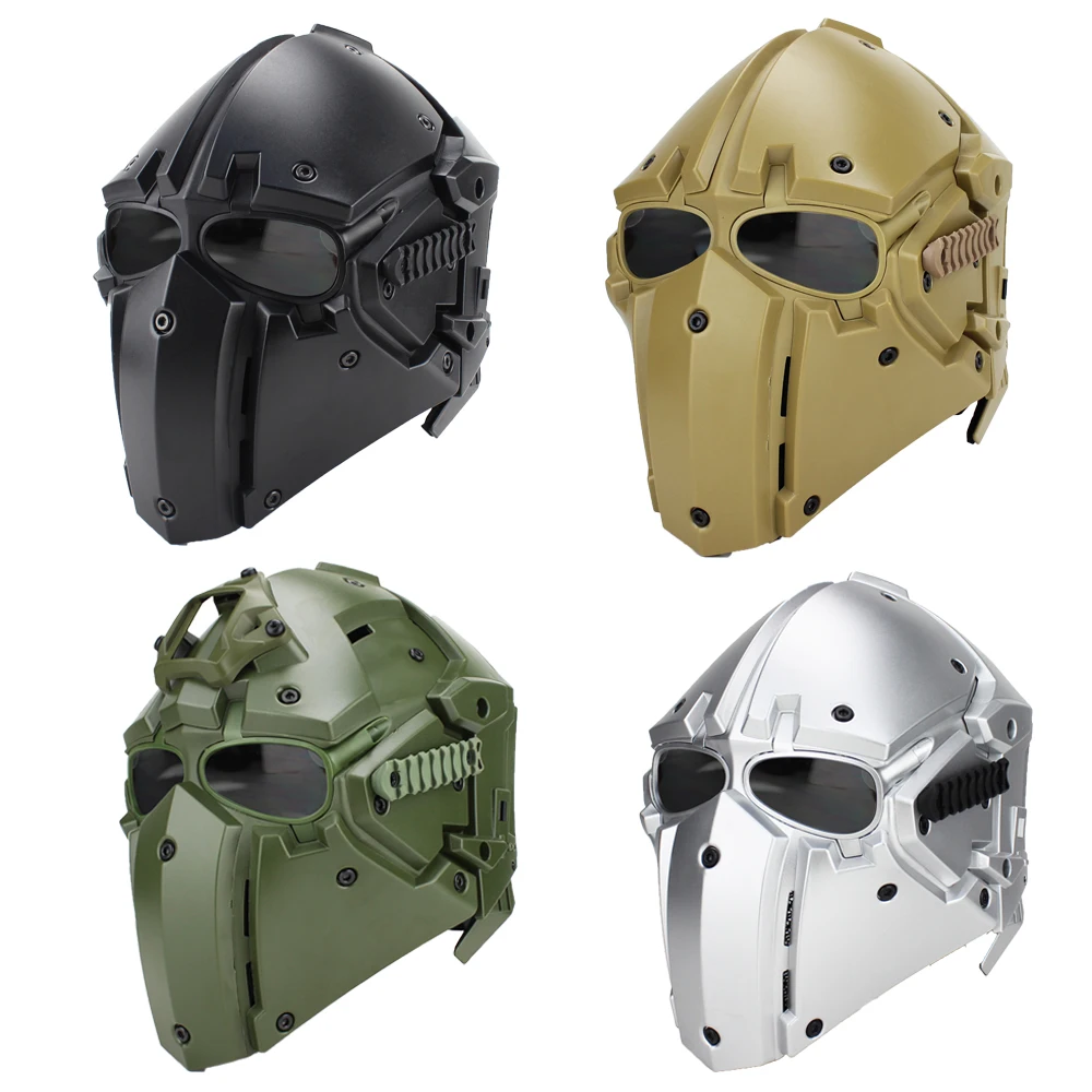 Tactical Helmet High Quality Airsoft Paintball Protective Mask Motorcycle Helmet Outdoor Hunting CS War Games Equipment