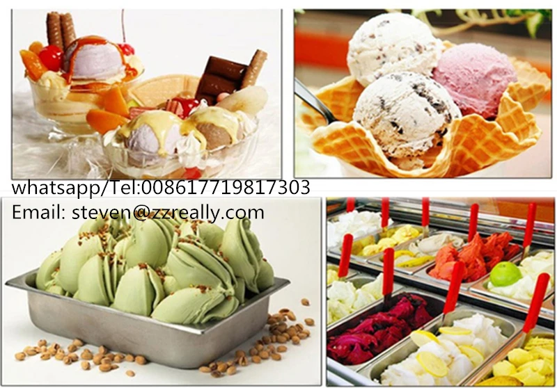 

10% dicount 1350W automatic stainless steel hard ice cream machine ice cream maker ice cream making machine for sale