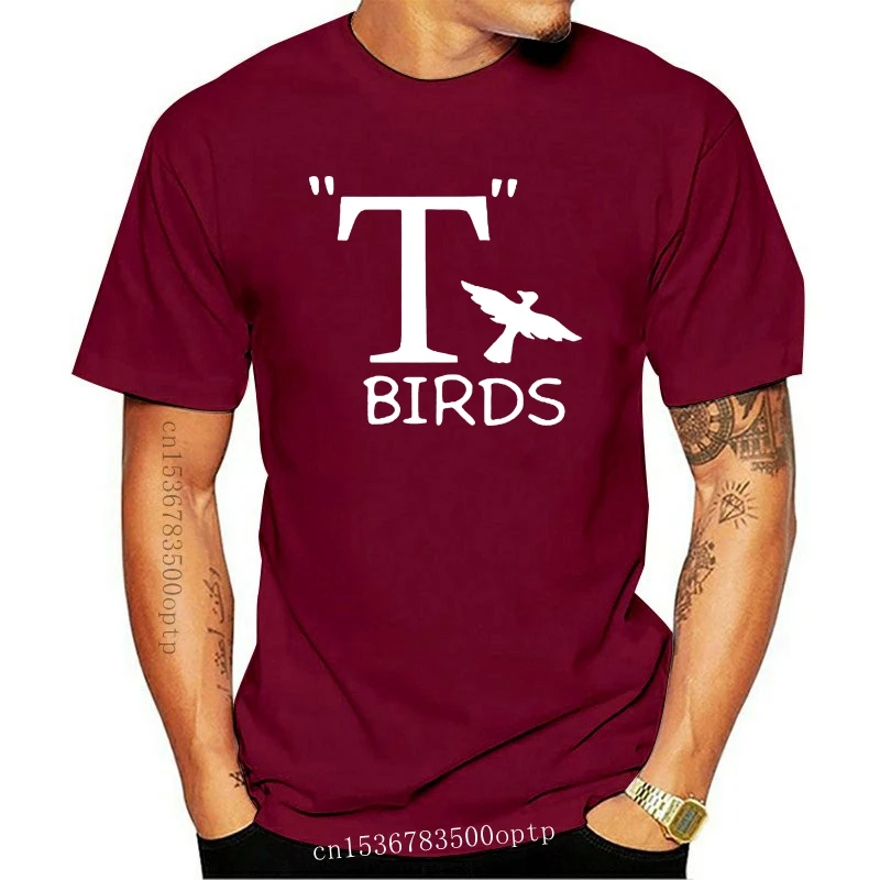 

New T Birds Mens T-Shirt Grease Funny Fancy Dress Jhon Travolta Movie Tee Top Tshirt 23Rd 30Th 40Th 50Th Birthday Tee Shirt
