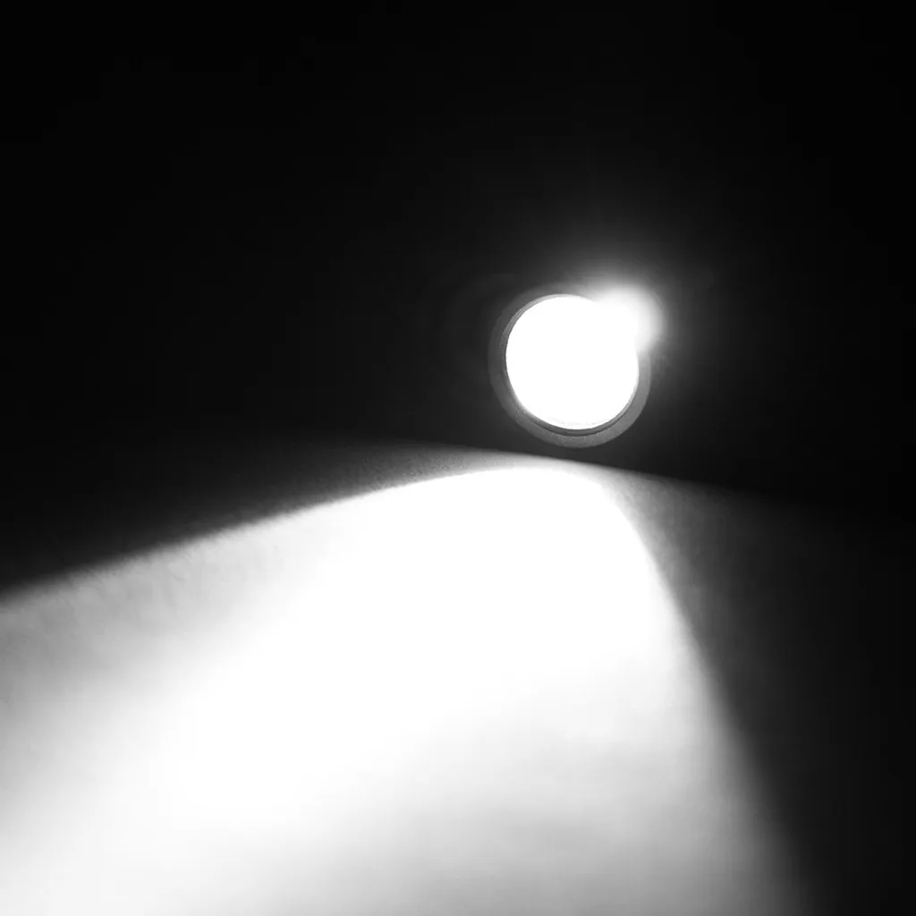 

led flashlight 18650 battery waterproof Mini LED Penlight Flashlight Torch Clip Pocket Waterproof Lamp Light AAA#4