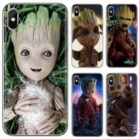 guardians groot for iphone 10 11 12 pro mini 4s 5s se 5c 6 6s 7 8 x xr xs plus max 2020 silicone cover