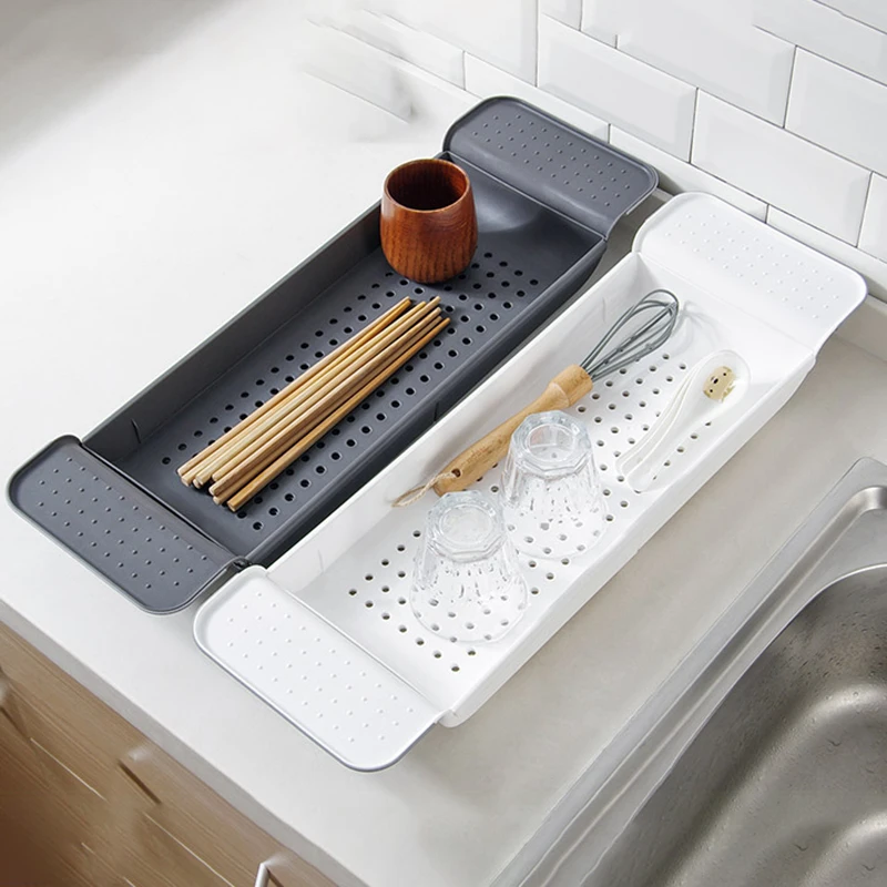 Выдвижная полка для ванной BAISPO слива комнаты кухонная сорбирования