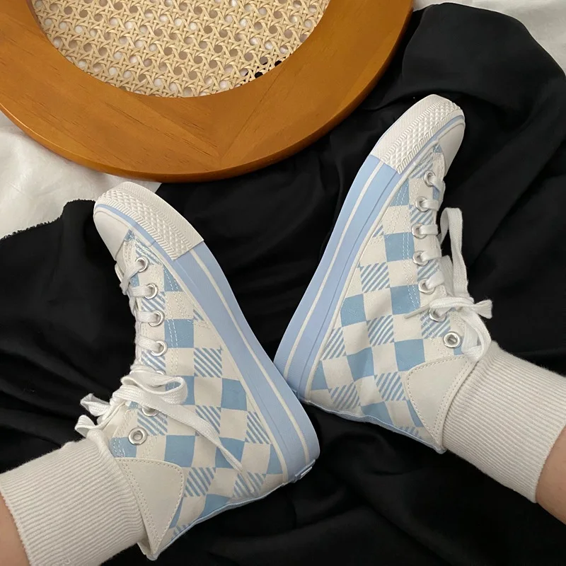 

Big Size Women Sneakers Autumn Canvas Light White Sneaker Female Platform Vulcanized Shoes Spring Casual Breathable Sports Shoe