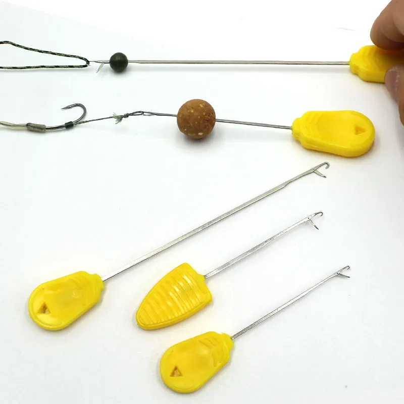

3PCS Carp Fishing Tools Rigging Baiting Needles Threading Bait Accessories Fishing Lure Tool Kit Needle Fishing Tackle