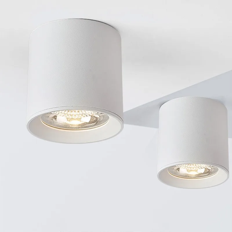 

Surface Mounted LED COB CREE Ceiling LED Downlight 10W 15W 20W 30W 50W 110V 220V Black White Round Indoor Lighting 3000K 6000K