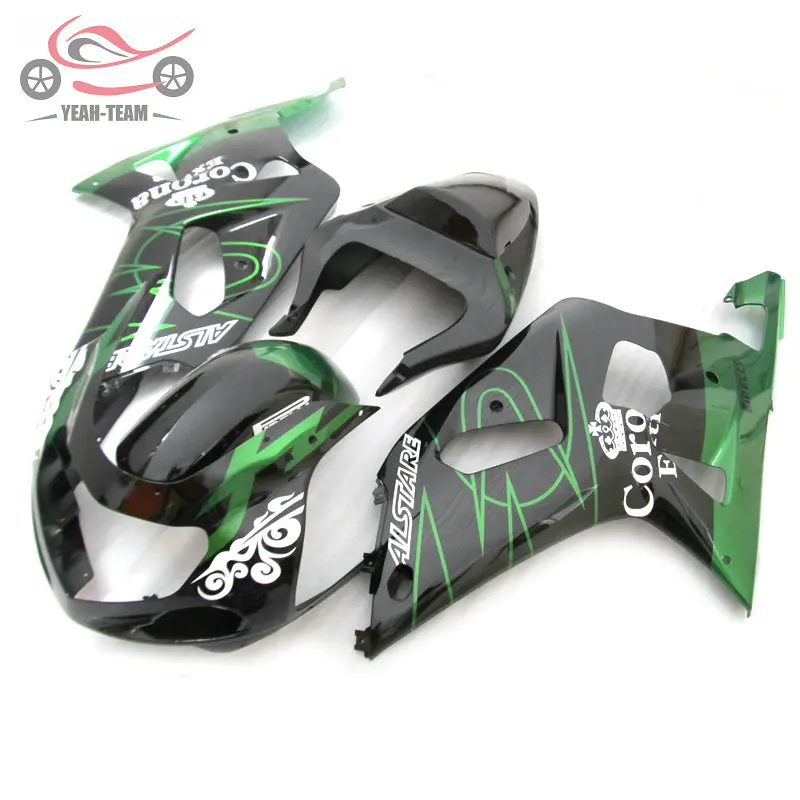 Бесплатно обтекатели комплект для Suzuki K1 2001 2003 GSXR750 01 02 03 GSXR600 GSXR 600 750 corona ABS