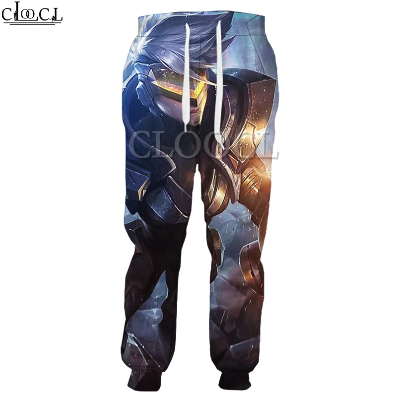

Popular 3D Print Men Pants Game Casual Elastic Band Unisex Pants Gym Trousers Hip Hop Sport Trousers