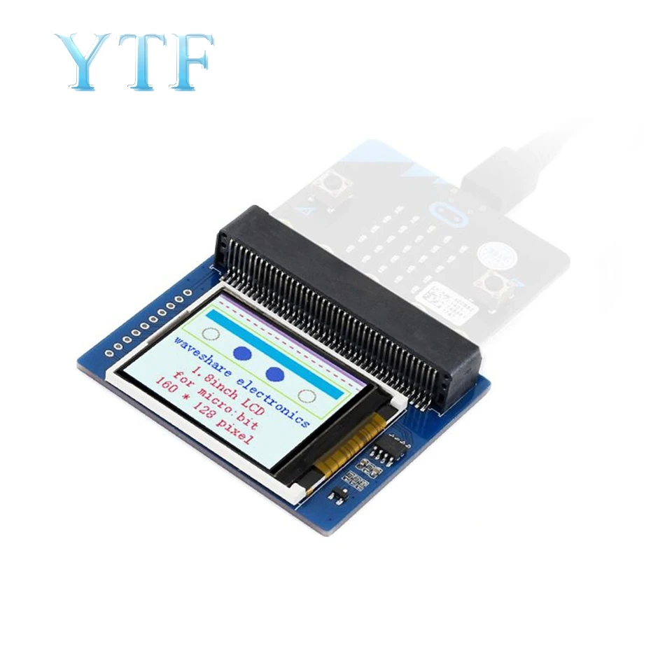 Микро: бит микробит 1 8 дюймовый ЖК дисплей Плата расширения модуль для