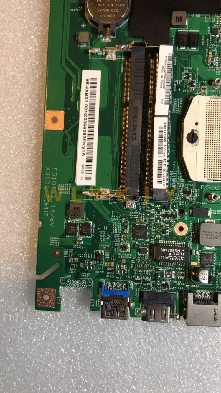 Материнская плата для ноутбука Lenovo B590 B580 V580C 48 4xb1.011 подходит PGA989 HM70 DDR3 100% тестовая