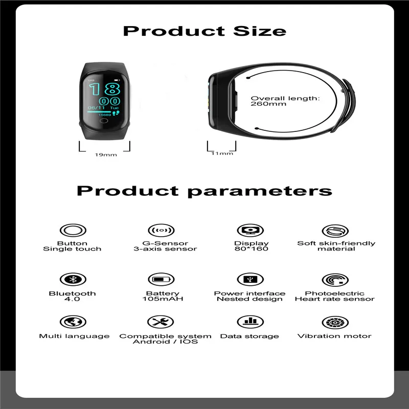 M4 смарт браслет кровяное давление часы монитор сердечного ритма шагомер