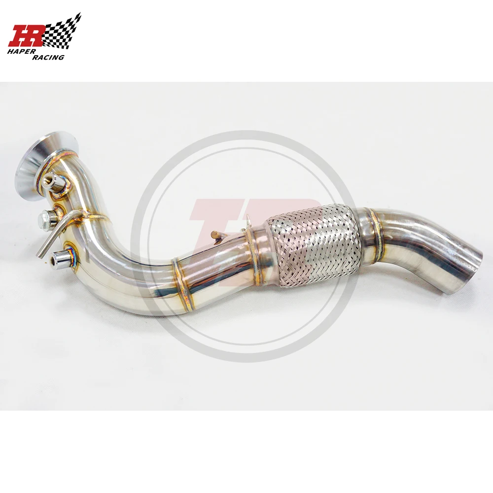 HP RACING 70 мм Производительность M57 труба 535D 335D E90 E91 E92 дизельный E60 X3 фильтр частиц