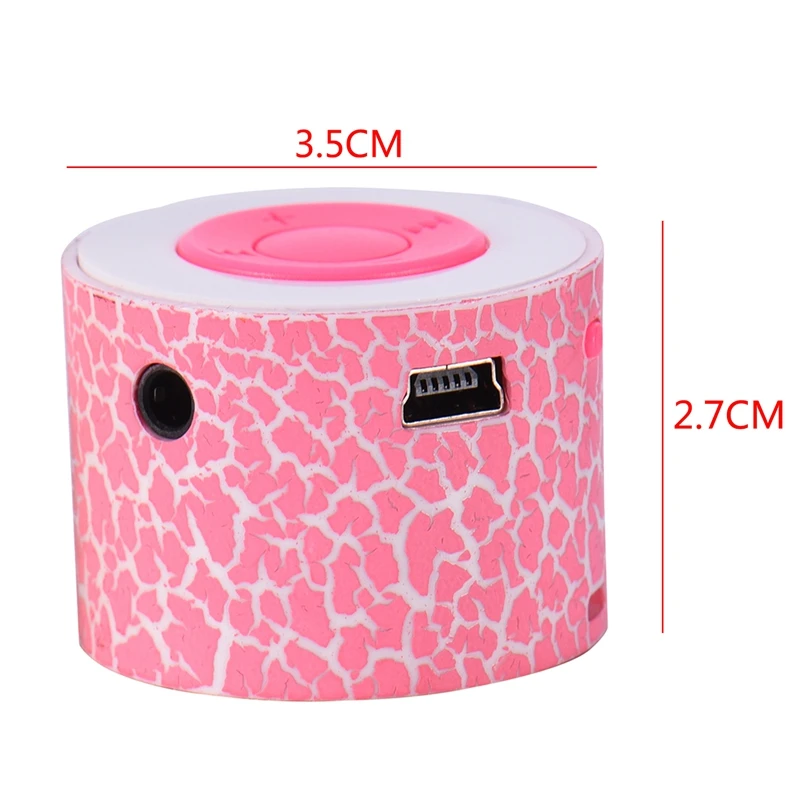 ABGN популярный портативный мини стерео динамик маленький громкий ручной работы