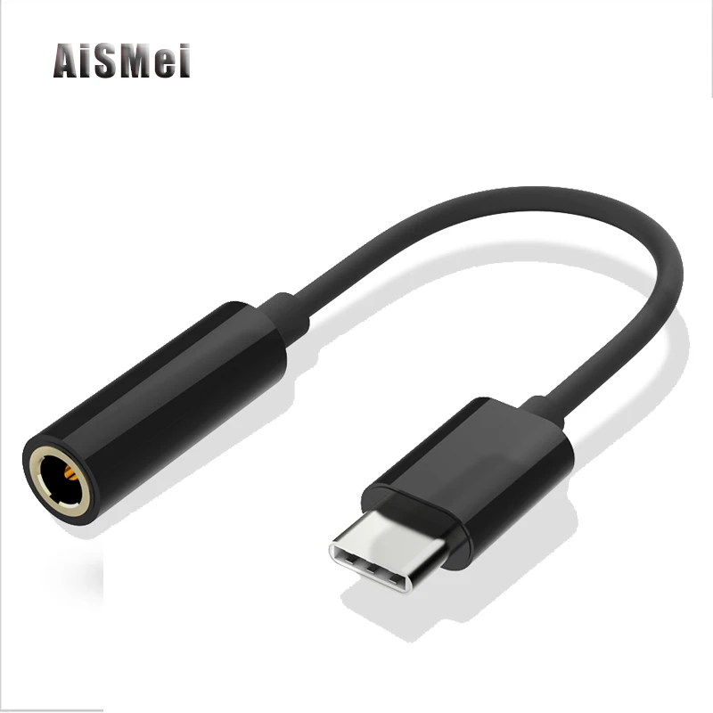 AiSMei Тип c до 3 5 мм разъем для наушников AUX USB C кабель huawei P30 pro Xiaomi Mi 9 8 se Oneplus 7 аудио