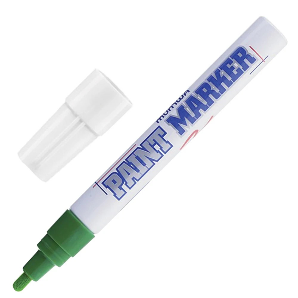 Маркер-краска лаковый (paint marker) MUNHWA 4 мм СИНИЙ нитро-основа алюминиевый корпус PM-02 |