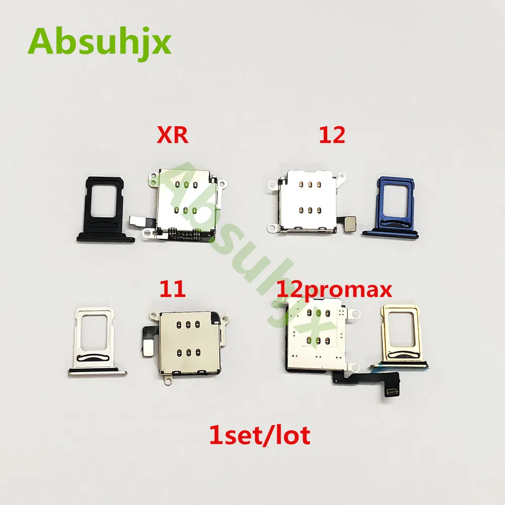 Absuhjx 1 комплект запасных частей устройство для чтения двух Sim-карт разъем гибкий
