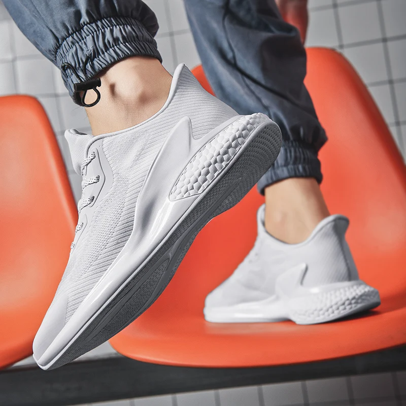 

Sneakers Comfort Unisex Summer Breathable Men Shoes White Sneakers For Sneackers Men's Fashion Air Sport Shoe Breathabl Work