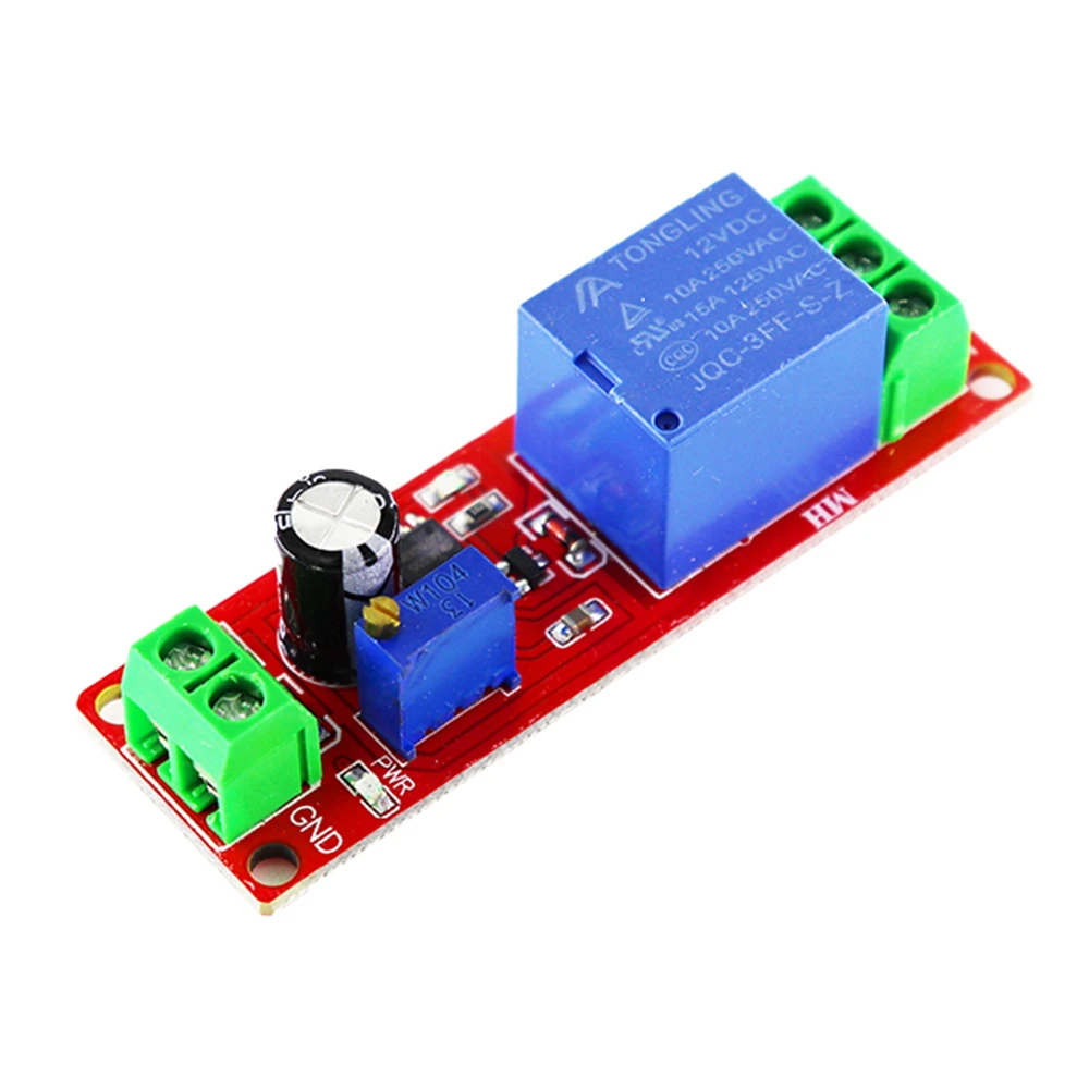 NE555 DC 12V электрический таймер переключатель регулируемая модуль время задержки