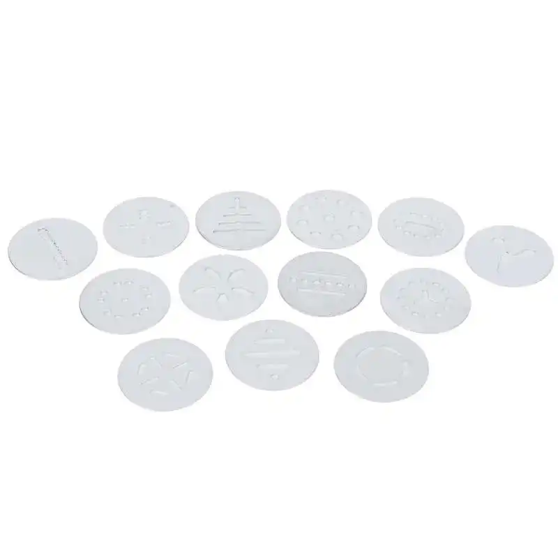 Kitchen Supplies Biscuits Maker Cookies Press Stainless Steel Cake Pastry Decorating Nozzle Set DIY Baking Tools Bakeware |