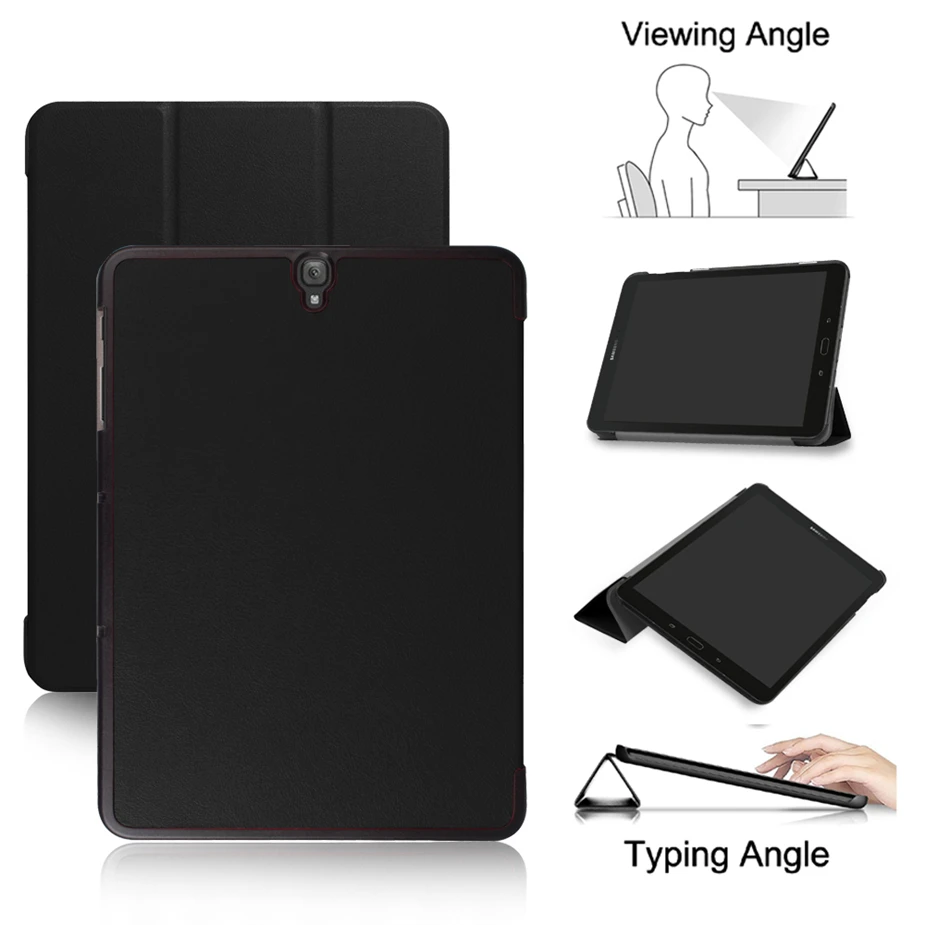 Чехол для Tab S3 9 7 SM T820 T825 умный чехол тонкий легкий флип книжка подставка Samsung Galaxy
