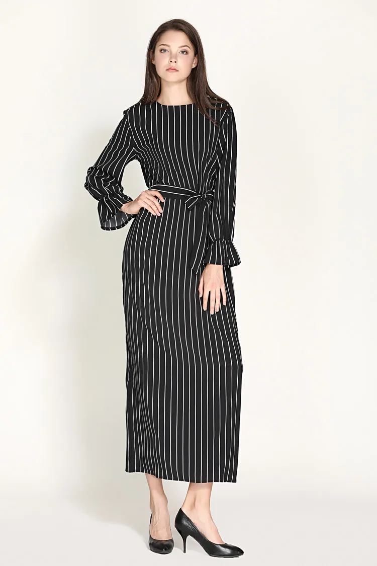 

Turkey Elegant Abaya Dress Women Muslim Islamic Clothing Ramadan Musulman Eid Moroccan Kaftan Hijab Vestidos Ropa Djellaba Eid