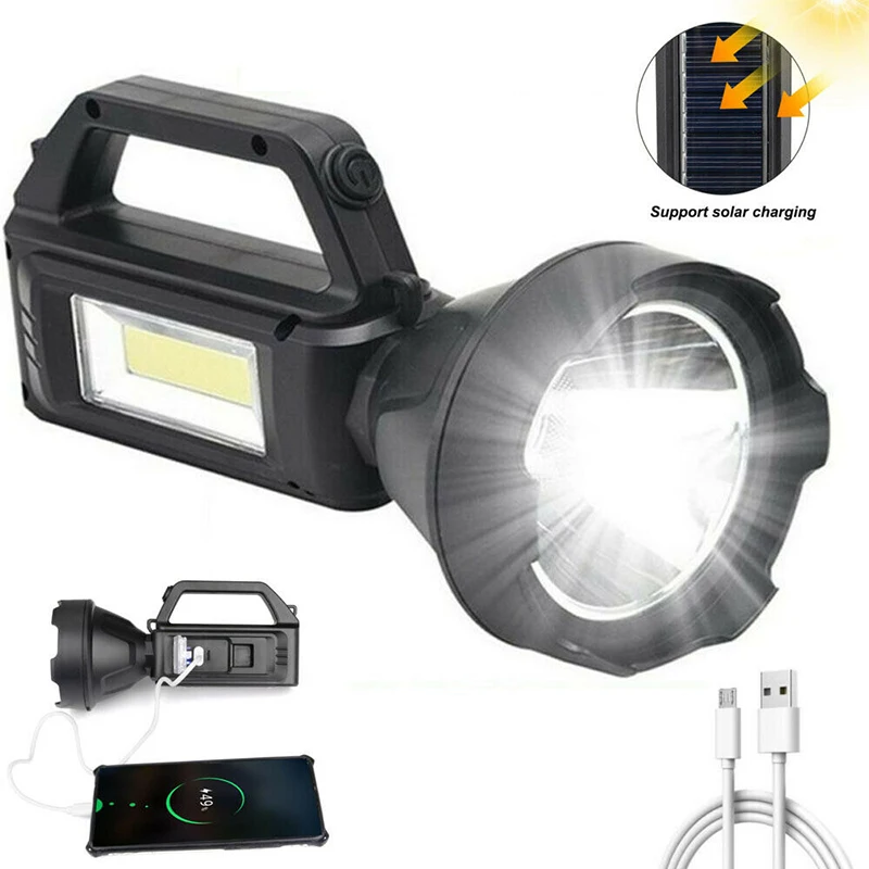 Светодиодный прожектор на солнечной батарее водонепроницаемый светильник с