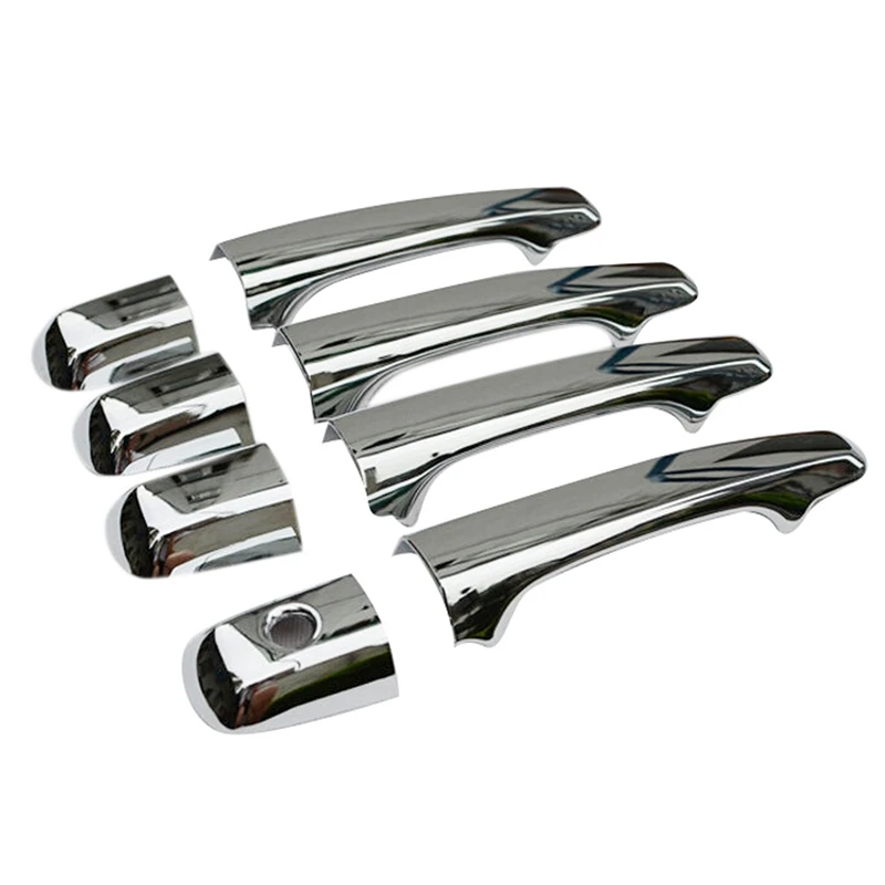 Подходит для VOLVO XC60 2009 2015 (ярко серебристого цвета) Внешний протектор дверной