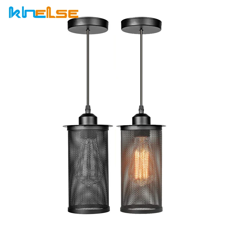 Винтажный подвесной светильник для столовой s E27 промышленный ресторана крыльца