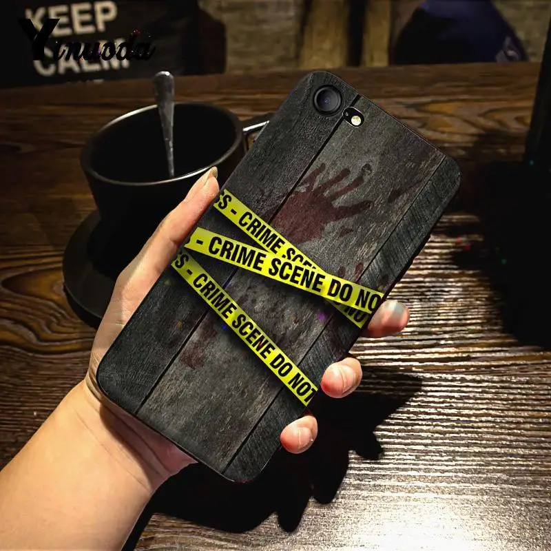 Yinuoda For iphone 7 6 X Case Yellow Bundle Crime Attractive Phone Accessories for iPhone 8 6S Plus 5 5S XS XR | Мобильные телефоны
