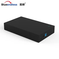 blueendless 3 5 inch hdd case sata to usb 3 0 6gbps 6tb hdd enclosure for laptop hd hard disk box external hard drive