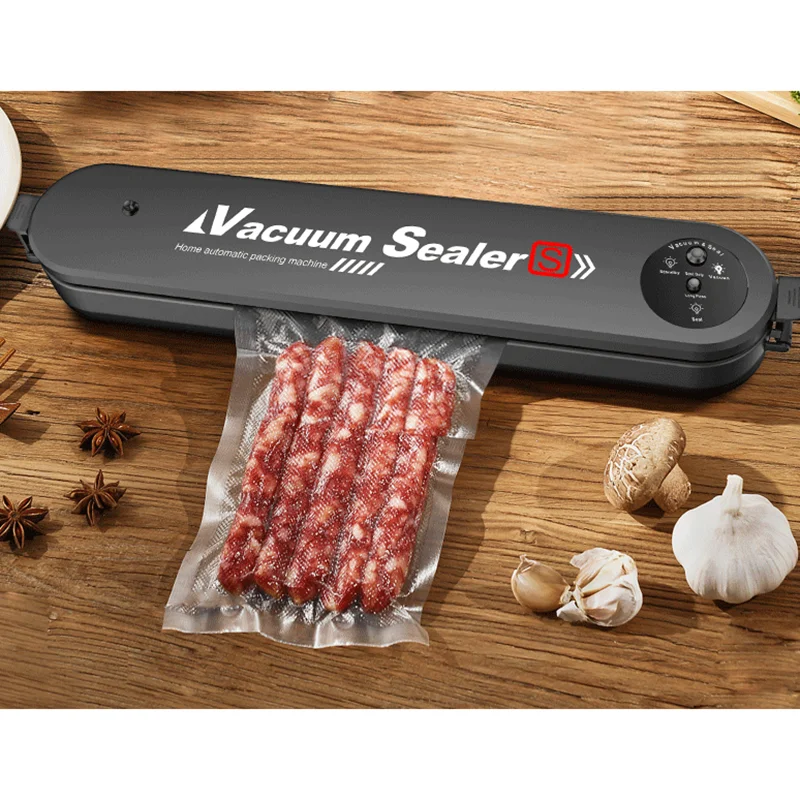 

Vacuum packaging machine household automatic sealing machine vacuum food preservation kitchen small plastic sealing machine
