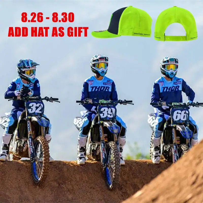 Костюм для мотокросса MX ATV BMX Moto Джерси и брюки с длинными рукавами гоночная мотоциклетная велосипедная одежда