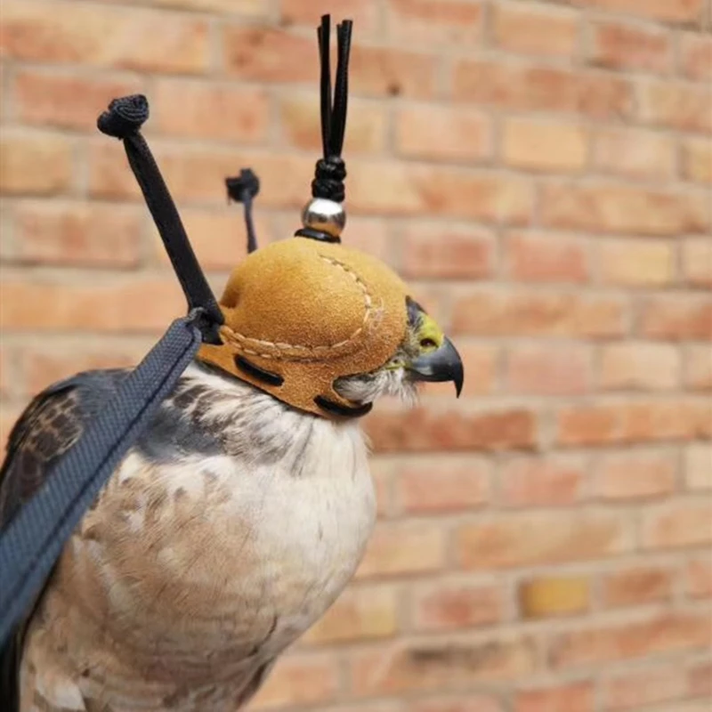 Falconry Eagle кричащий капюшон Сокол шляпа маска для глаз шлем Арабская педаль Accipiter