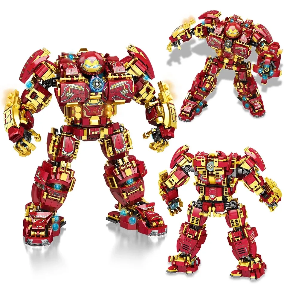 

1450PCS Building Blocks City War Armor Robot Mecha Figures Weapon Bricks Toys With Instructions Showmodel Children Toys