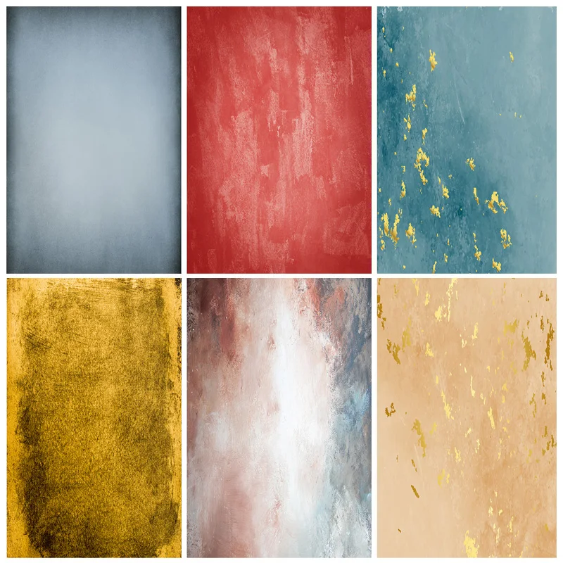 

SHENGYONGBAO Solid Color Gradient Grunge Vintage Photography Backdrops Props Baby Portrait Photo Studio Backgrounds 21605HPO-09