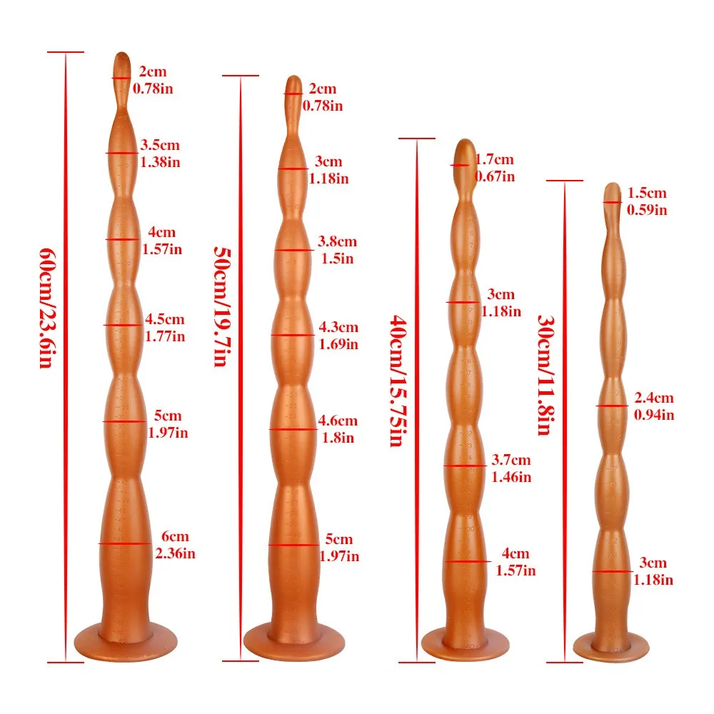 Супер длинные большие анальные секс-шарики фаллоимитатор Анальная пробка массаж