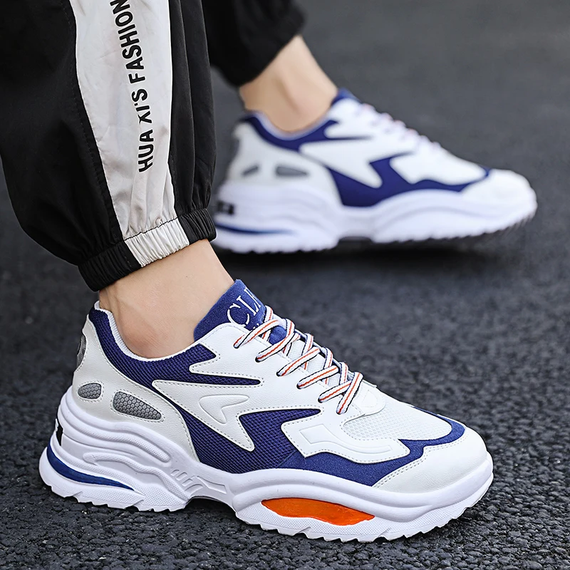 

New Brand Luxury Krasovki Men's Casual Shoe Fashion Male Sneakers Tenis Chaussure Homme Sport Footwears Breathable Lace-up 38-44